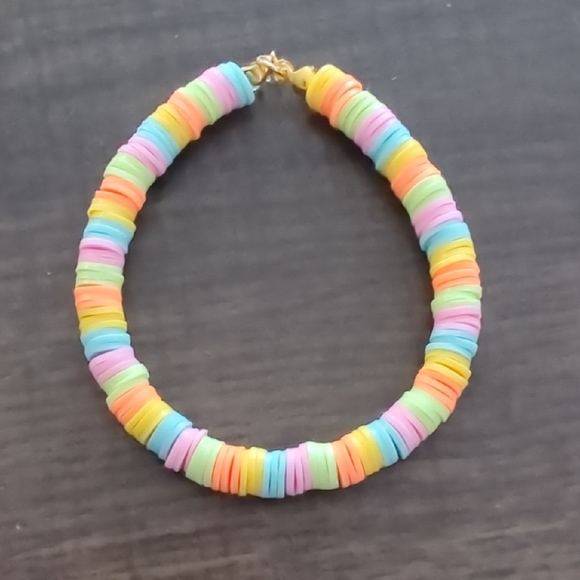Handmade Jewelry - Let's Roll Colorful Spring Beaded Friendship Circle